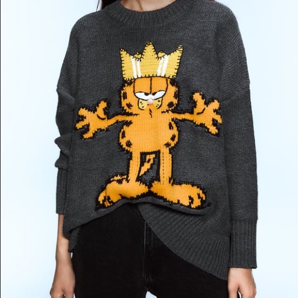 Zara | Sweaters | Zara Garfield Sweater 